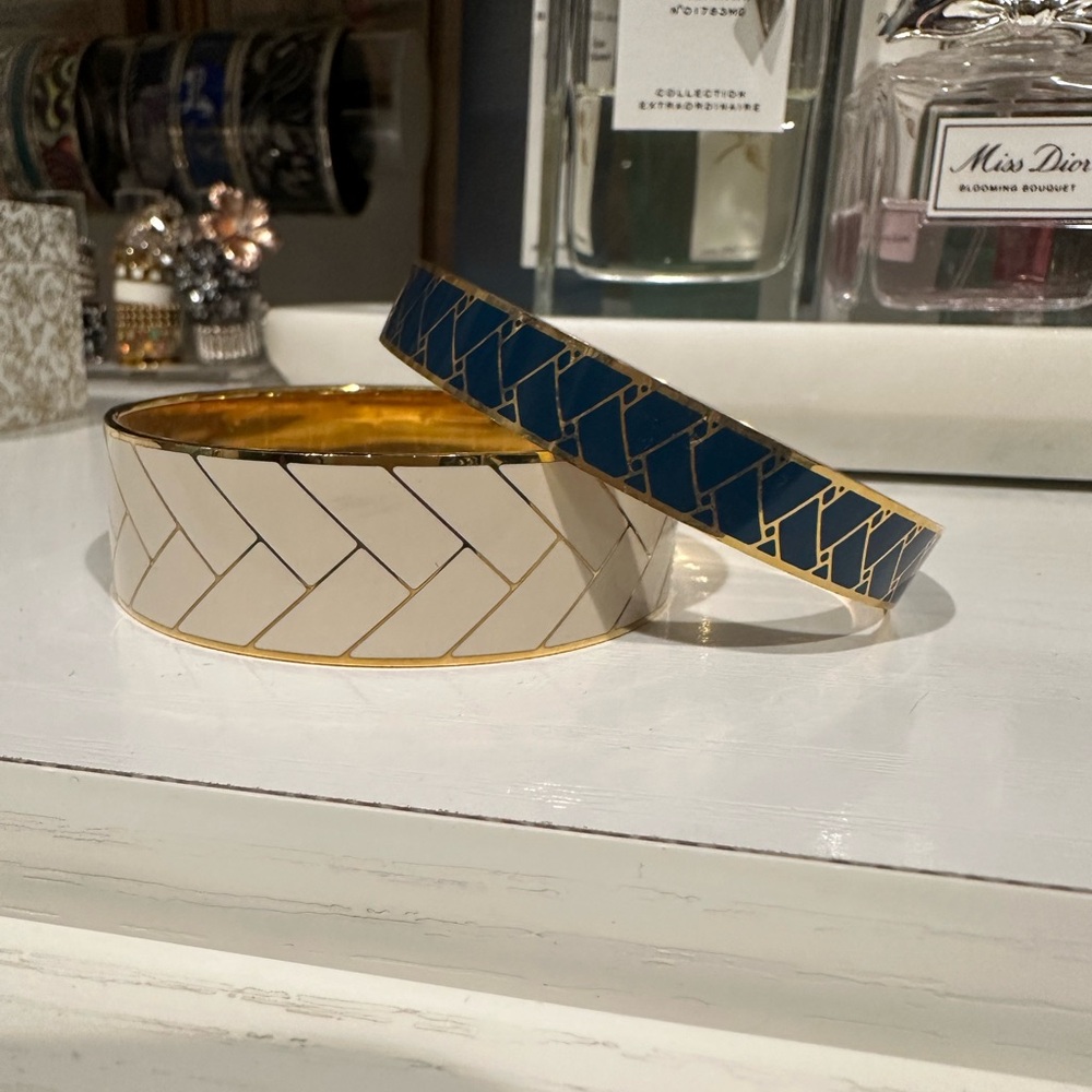 J crew bangles - set of 2